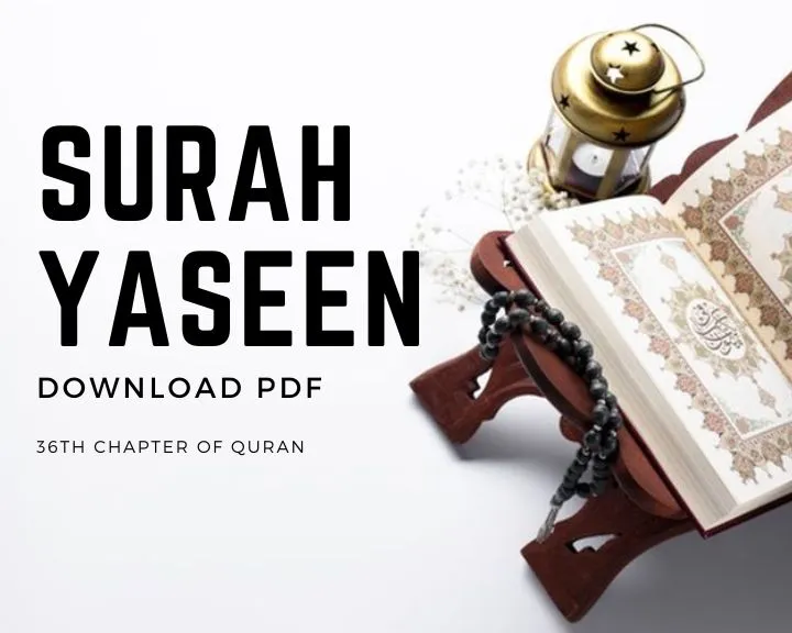 Surah Yaseen PDF Read Full | Download | 7 Amazing Benefits