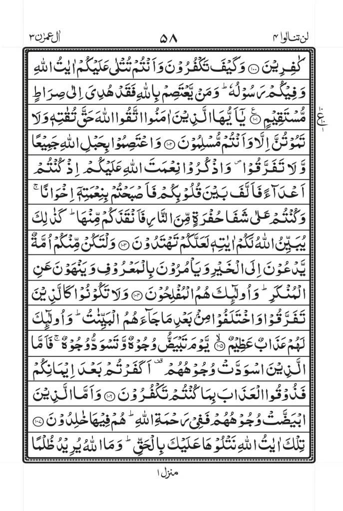 Surah Al Imran PDF 13