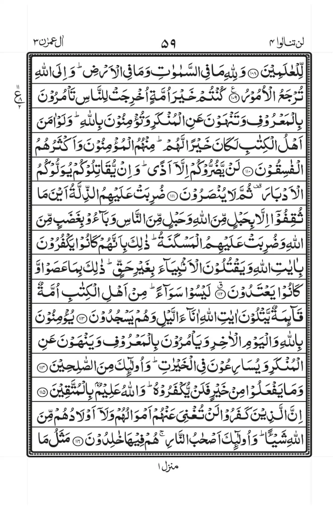 Surah Al Imran PDF 14