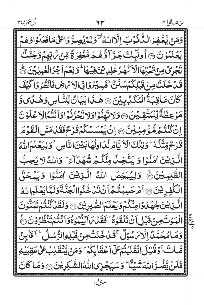 Surah Al Imran PDF 17