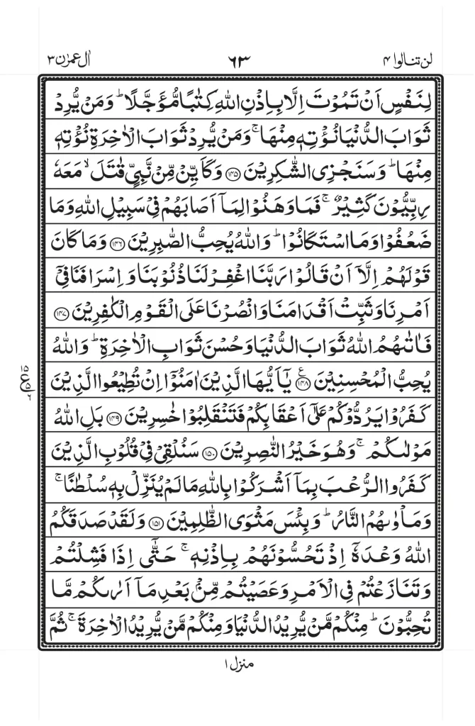 Surah Al Imran PDF 18