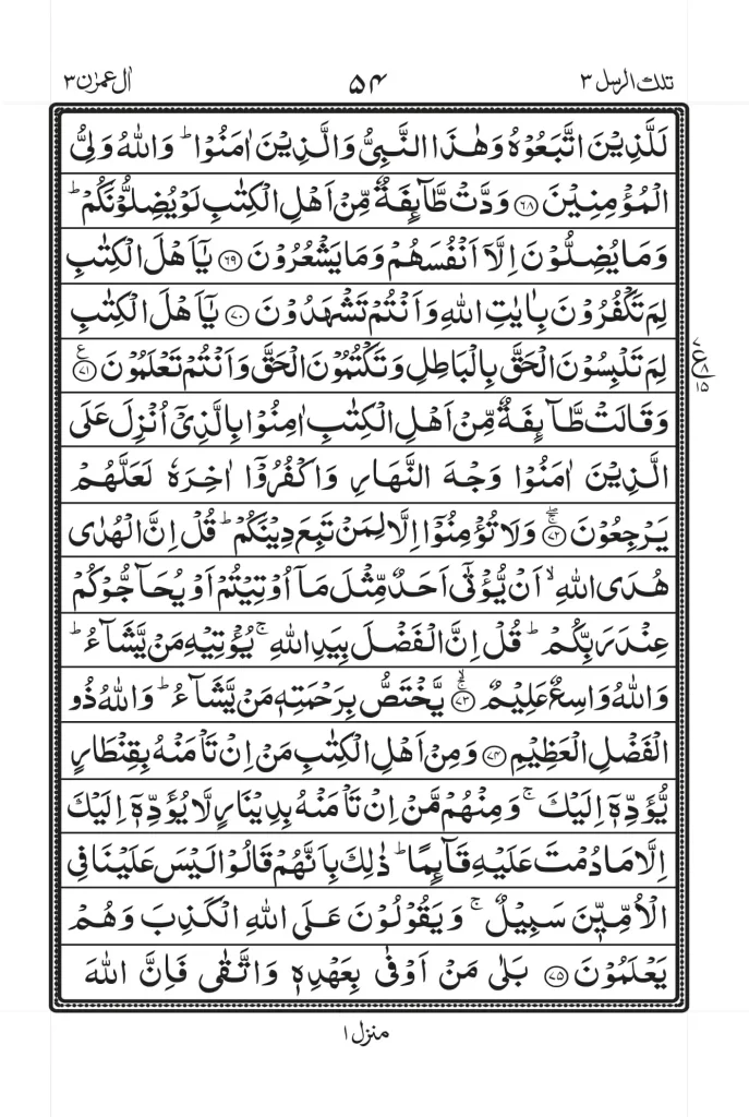 Surah Al Imran PDF 9
