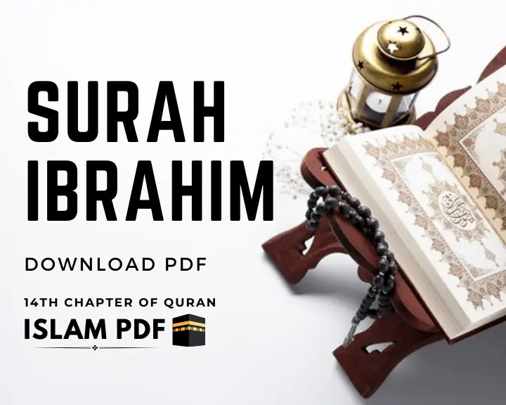 Surah Ibrahim PDF with Translation, 3 Benefits & Context