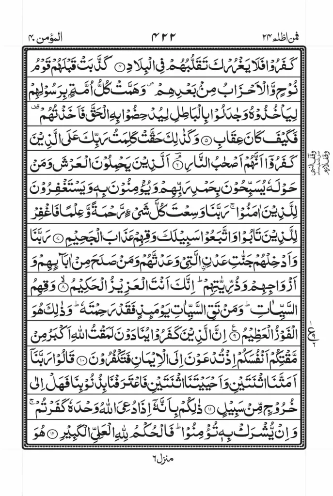 Surah Ghafir Read Online 2