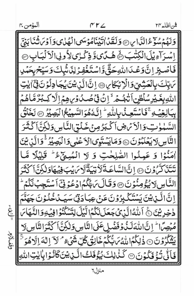 Surah Ghafir Read Online 7