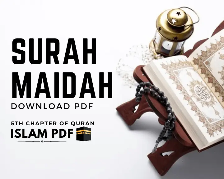 Surah Maidah PDF Download | Read Online | Review & Benefits